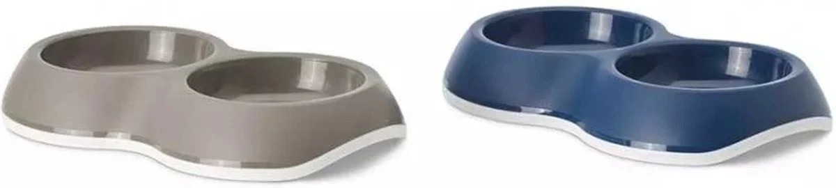 Savic Voerbak Delice Double - Hondenvoerbak - 26x16x4 Cm - Assorti - Geschikt Voor Honden En Katten 5 Savic Voerbak Delice Double - Hondenvoerbak - 26x16x4 Cm - Assorti - Geschikt Voor Honden En Katten - Image 3