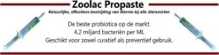 Zoolac Propaste - Probiotica Pasta - 60 Ml -Huisdierbenodigdheden Korting 1200x300 1