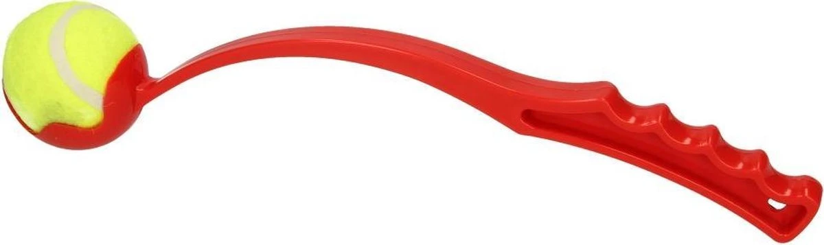 Benson Rode Honden Ballenwerper Met Ergonomische Handgreep – Inclusief Tennisbal – 38cm – Rood | Balwerper Voor Hond | Bal Werpen | Apporteer Speelgoed | Hondenspeelgoed 11 Benson Rode Honden Ballenwerper Met Ergonomische Handgreep – Inclusief Tennisbal – 38cm – Rood | Balwerper Voor Hond | Bal Werpen | Apporteer Speelgoed | Hondenspeelgoed - Image 9
