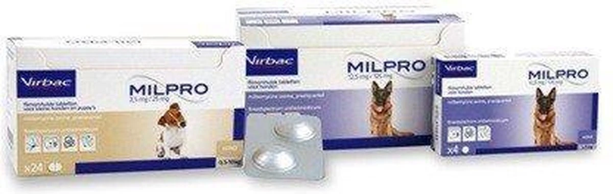 Milpro Hond >5kg 4 Tabl 3 Milpro Hond >5kg 4 Tabl