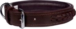 Luxe Halsband Voor Honden - Gevlochten - Echt Leer / Leder - Maat XXS - 39x2 Cm - Bruin -Huisdierbenodigdheden Korting 1200x457 2