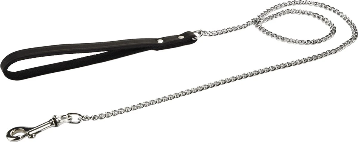 Beeztees - Hondenriem - Kettinglijn - Zwart - 2x112 Cm 7 Beeztees - Hondenriem - Kettinglijn - Zwart - 2x112 Cm - Image 5