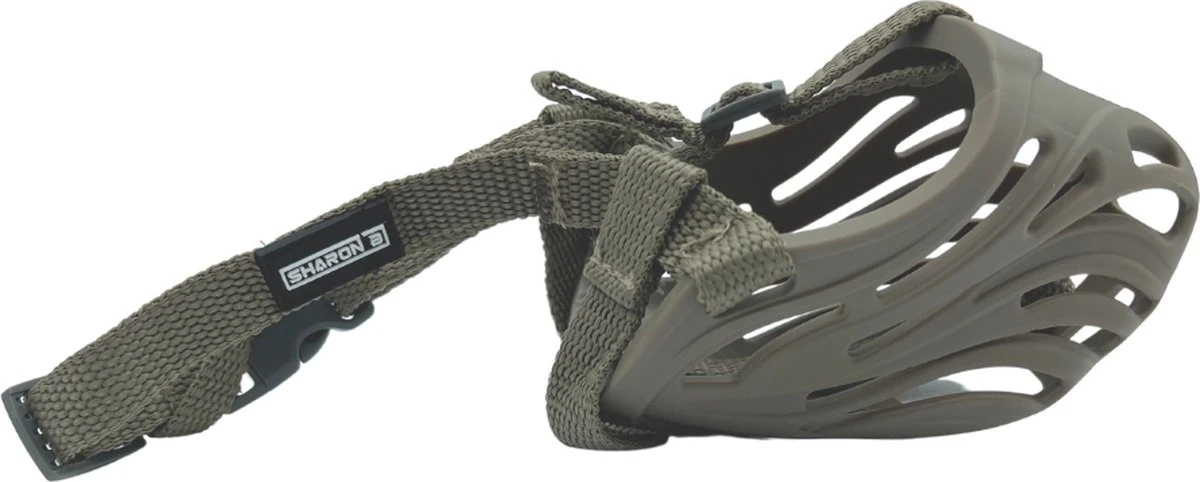 XtraSafe Muilkorf Voor Middelgrote Honden - Beige - Maat 5 - Verstelbaar 6 XtraSafe Muilkorf Voor Middelgrote Honden - Beige - Maat 5 - Verstelbaar - Image 4