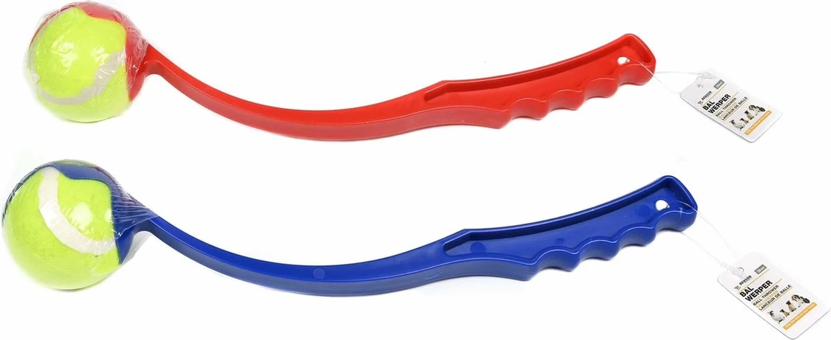 Benson Rode Honden Ballenwerper Met Ergonomische Handgreep – Inclusief Tennisbal – 38cm – Rood | Balwerper Voor Hond | Bal Werpen | Apporteer Speelgoed | Hondenspeelgoed 9 Benson Rode Honden Ballenwerper Met Ergonomische Handgreep – Inclusief Tennisbal – 38cm – Rood | Balwerper Voor Hond | Bal Werpen | Apporteer Speelgoed | Hondenspeelgoed - Image 7