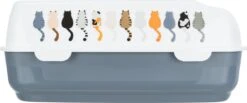 Trixie Kattenbak Delio Grijs/wit -Huisdierbenodigdheden Korting 1200x500 3
