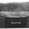 Hondenmand Zacht En Stevig, Anti-Slip En Wasbaar - Scruffs Chester Box Bed - In Grijs En Bruin In Maat S Tot XL - Kleur: Grijs, Maat: Extra Large -Huisdierbenodigdheden Korting 1200x503