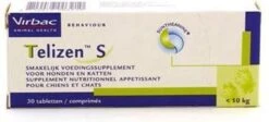Virbac Telizen S 50 Mg - 30 TABLETTEN -Huisdierbenodigdheden Korting 1200x543 3