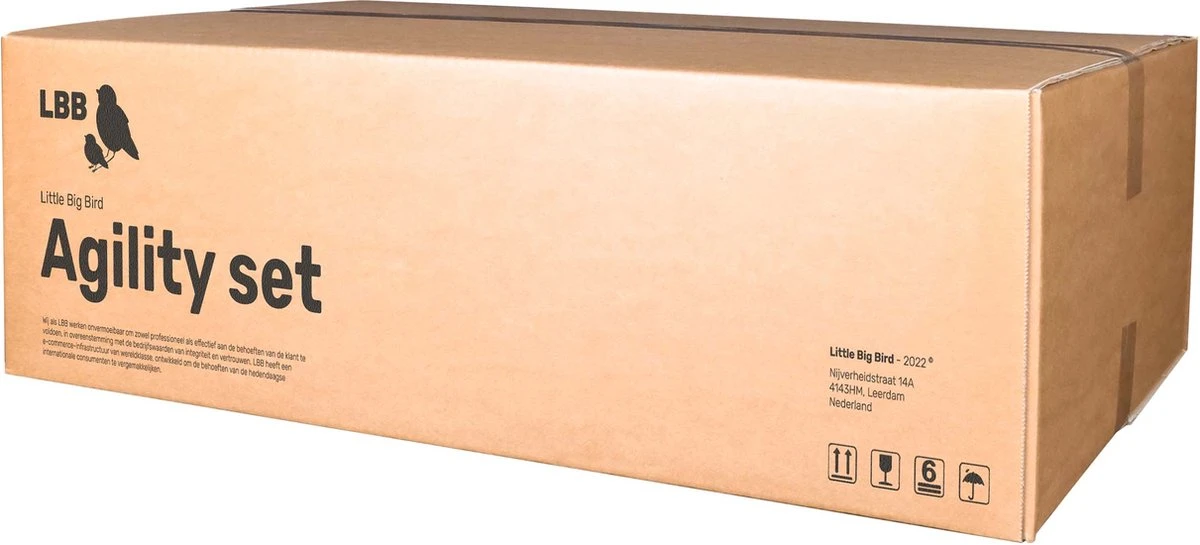 Agility Voor De Hond - 16 Delig - Agility Set - Hondentunnel - Horde - Slalom Palen - Honden Training Set - Honden Behendigheidsset - Agility Toestellen 11 Agility Voor De Hond - 16 Delig - Agility Set - Hondentunnel - Horde - Slalom Palen - Honden Training Set - Honden Behendigheidsset - Agility Toestellen - Image 9