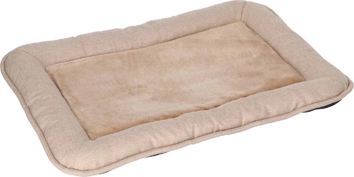 Adori Benchmat Dublin - Hondenbenchkussen - Bruin 75x47 Cm 4 Adori Benchmat Dublin - Hondenbenchkussen - Bruin 75x47 Cm - Afbeelding 2