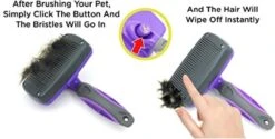 Buxibo Ondervacht Borstel Voor Hond En Kat - Kliksysteem Hondenborstel - Kattenkam - Hondenkam Voor Ondervacht - Klittenkam Voor Honden En Katten - Verwijderd Klitten -Huisdierbenodigdheden Korting 1200x608
