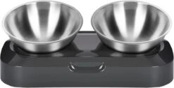 Cats&Co - Dubbele RVS Voerbak - Voor Katten - Kleine Honden