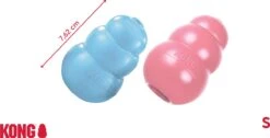 Kong Puppy - Kauwbot Hondenspeelgoed Small - Kauwbot - 85mm X 42mm - Groen/Wit -Huisdierbenodigdheden Korting 1200x614