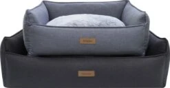 Benzano - Hondenmand - All Season - Wasmachine Wasbaar - Omkeerbaar Kussen - Pluche - Schuimvulling - Antraciet - 100 CM -Huisdierbenodigdheden Korting 1200x620 2