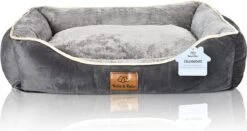 Bella & Balu Hondenbed - Verschillende Maten Voor Kleine, Middelgrote En Grote Honden | XS | Hondenbank Inclusief Verwijderbaar Honden Kussen - Pluizig, Warm, Wasbaar, Gewatteerd -Huisdierbenodigdheden Korting 1200x635 7