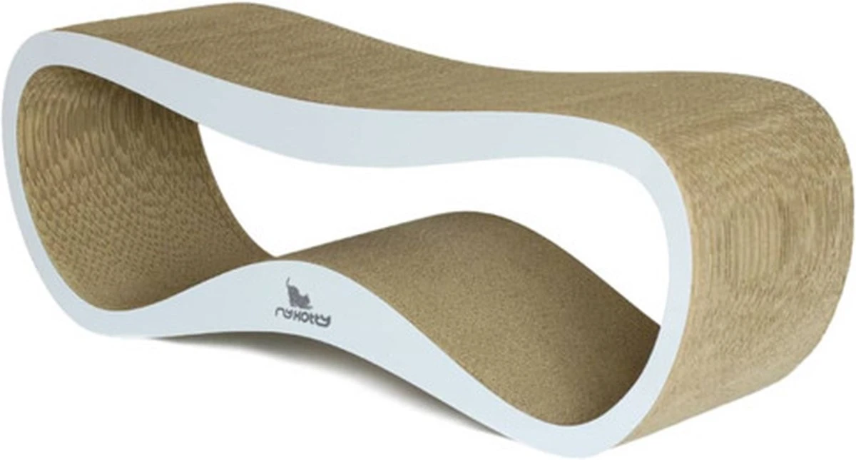 MyKotty LUI - Krabpaal - Wit - 75 X 25 Cm 3 MyKotty LUI - Krabpaal - Wit - 75 X 25 Cm