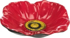 Trixie - Vogelbad - Bloem - Rood - Gietijzer - 15 X 15 Cm