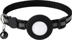 YONO Katten Halsband Geschikt Voor Apple Airtag - Kattenbandje Met Belletje En Reflecterend - GPS Kat - Zwart -Huisdierbenodigdheden Korting 1200x668 2