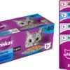 Whiskas 1+ Natvoer - Vis - Selectie In Gelei - Maaltijdzakjes 40 X 85 G -Huisdierbenodigdheden Korting 1200x681 2