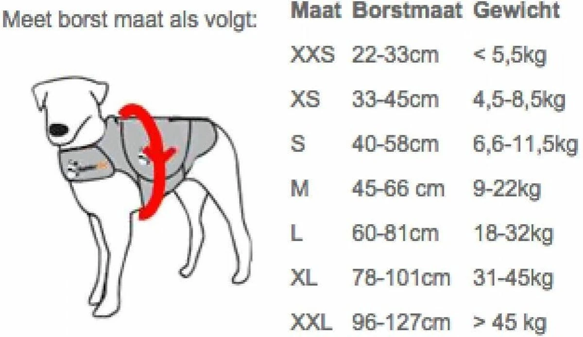 Thundershirt Antistress Vest - Dieren Antistressmiddel - Hond - Grijs - S - 43-53 Cm 5 Thundershirt Antistress Vest - Dieren Antistressmiddel - Hond - Grijs - S - 43-53 Cm - Image 3