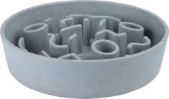 District 70 BAMBOO Slowfeeder - Stijlvolle Anti-schrok Voerbak Voor Honden - In De Kleur Merengue, Ice Blue En Donkergrijs – Maat Small Of Large - Kleur: Merengue, Maat: Small Ø21 Cm (1200 ML) -Huisdierbenodigdheden Korting 1200x705 3