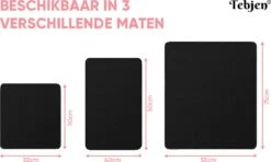 TEBJEN Kattenbakmat – Kattenbak Mat Grit Opvanger - Schoonloop Katten Mat – Dubbele Waterdichte Laag – Uitloopmat Kattenbak – Kattenbak Accessoires - Met Speelgoedmuisje En Schepje - 40x50cm -Huisdierbenodigdheden Korting 1200x718 3