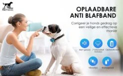 PetFriends Anti Blafband Zonder Schok - Gratis Hondenfluit - USB Oplaadbaar - Anti Blaf Apparaat - Opvoedingshalsband - Voor Grote En Kleine Honden -Huisdierbenodigdheden Korting 1200x742 2