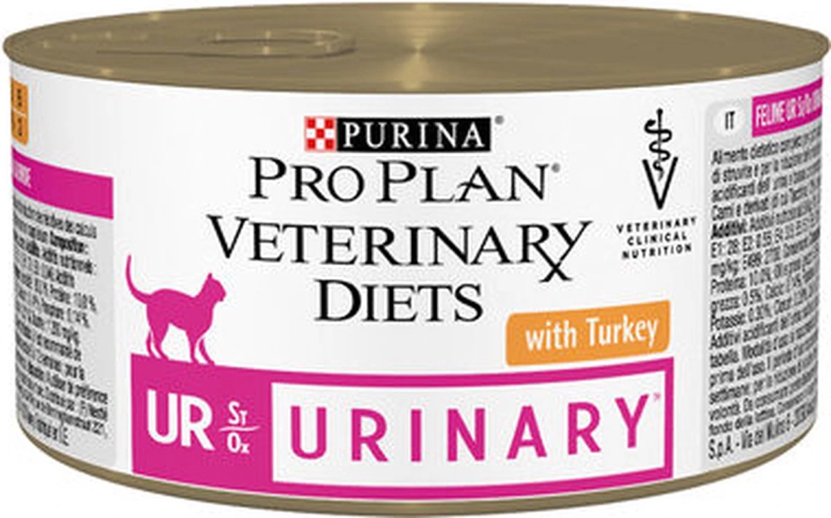 Purina Pro Plan Veterinary Diets Feline UR Urinary Kattenvoer 24 X 195 Gram Natvoer Turkey 3 Purina Pro Plan Veterinary Diets Feline UR Urinary Kattenvoer 24 X 195 Gram Natvoer Turkey