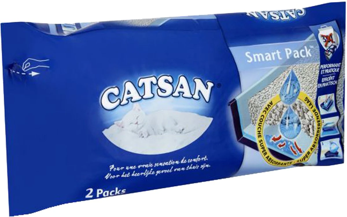 Catsan Smart Pack Kattenbakvulling - 2 X 4 L 5 Catsan Smart Pack Kattenbakvulling - 2 X 4 L - Image 3