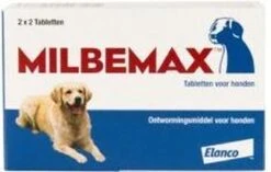 Milbemax Grote Hond 2x2 Tabletten - 1 ST à 2 X 2 TABL -Huisdierbenodigdheden Korting 1200x764