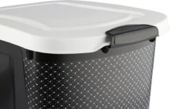 Rotho Archie - Voedselopslag / Voerbak Met Deksel Van 38 Liter - Zwart - BPA-vrij 12 Rotho Archie - Voedselopslag / Voerbak Met Deksel Van 38 Liter - Zwart - BPA-vrij -Huisdierbenodigdheden Korting 1200x766