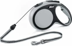 Flexi New Comfort - Hondenriem - Koord - Grijs - M - 8M -Huisdierbenodigdheden Korting 1200x767