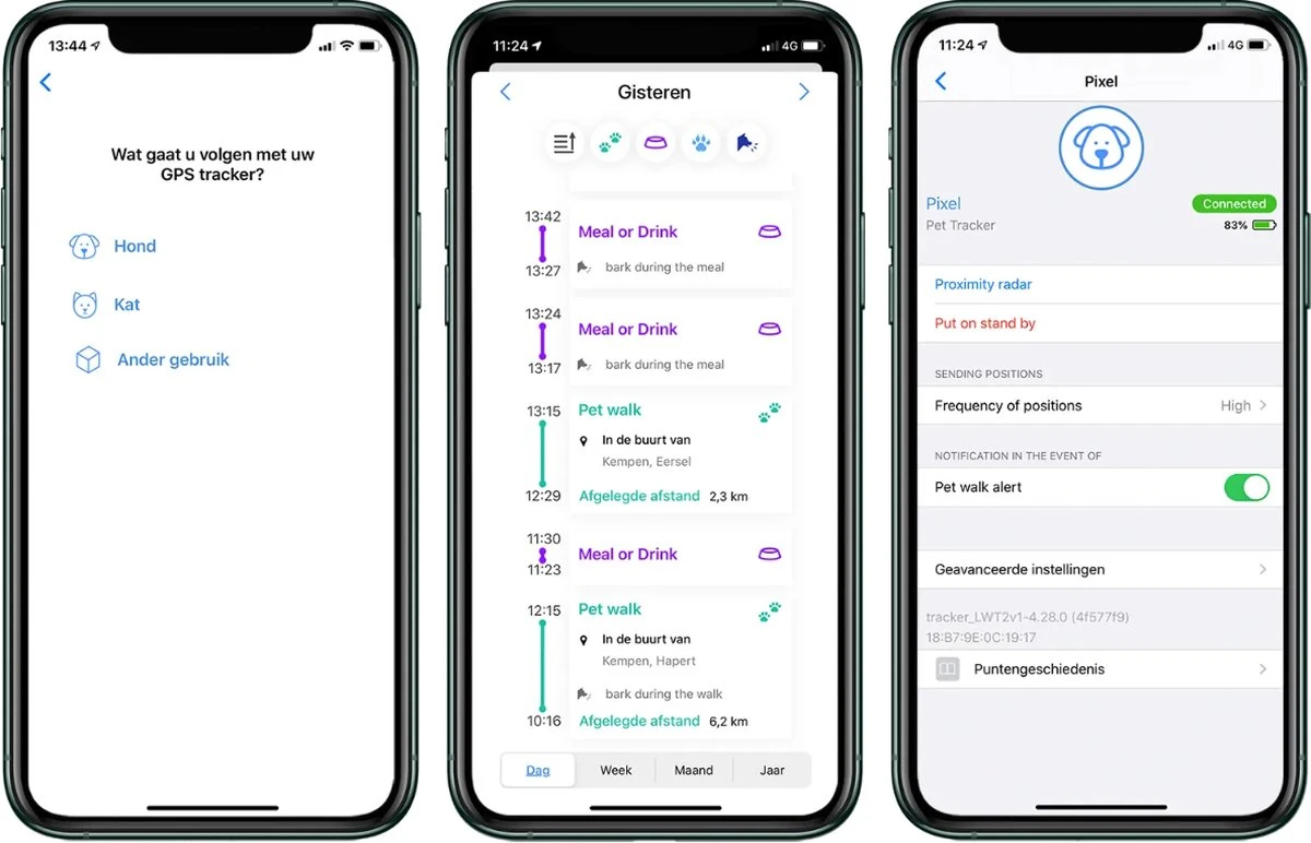 Invoxia - Huisdier GPS/Activity Tracker - Zonder Simkaart - Tot 1 Maand Batterijduur - Hond - Kat - Poes - Track & Trace Volgsysteem 13 Invoxia - Huisdier GPS/Activity Tracker - Zonder Simkaart - Tot 1 Maand Batterijduur - Hond - Kat - Poes - Track & Trace Volgsysteem - Image 11