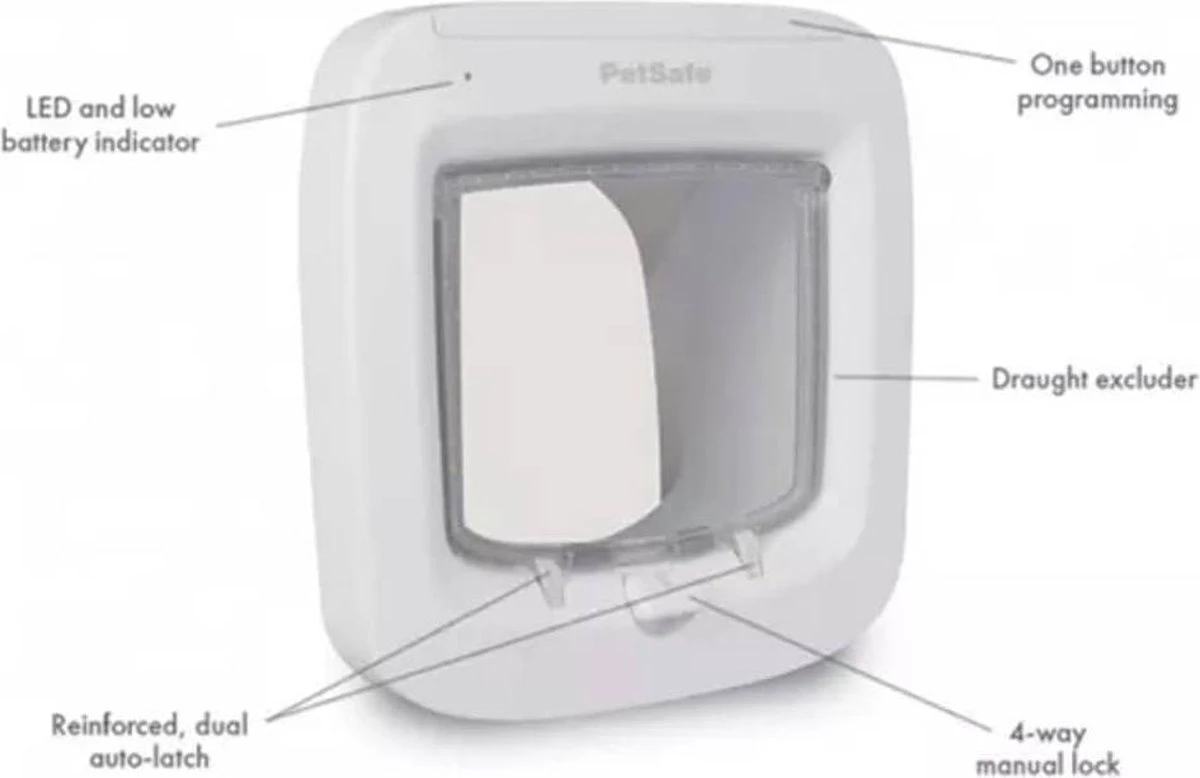PetSafe Microchip - Wit - Kattenluik - 12,2 X 23,9 8 PetSafe Microchip - Wit - Kattenluik - 12,2 X 23,9 - Image 6