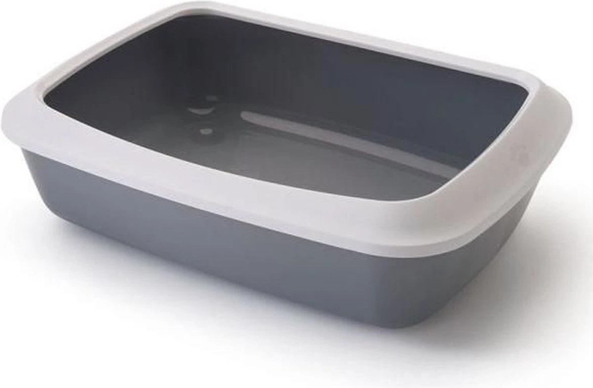Savic Iriz - Kattenbak - Grijs - 50 X 37 X 14 Cm 6 Savic Iriz - Kattenbak - Grijs - 50 X 37 X 14 Cm - Image 4