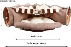 SODEAL Kattentunnel - Katten Huis - Tunnel Kat - Cat House - Kattenmand - Katten Tunnel 8 SODEAL Kattentunnel - Katten Huis - Tunnel Kat - Cat House - Kattenmand - Katten Tunnel -Huisdierbenodigdheden Korting 1200x793 6