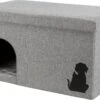 Trixie Kattenhuis Kimy Grijs 70X40X40 CM -Huisdierbenodigdheden Korting 1200x795 4