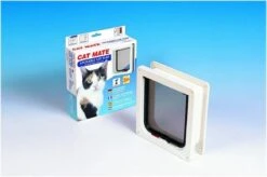 Cat Mate Kattenluik 234 Met Tweewegsluiting - Wit - 19,2 X 20cm -Huisdierbenodigdheden Korting 1200x798 22
