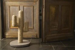 Designed By Lotte Houten Cactus - Krabpaal - Taupe - 35 X 35 X 60 Cm -Huisdierbenodigdheden Korting 1200x800 210