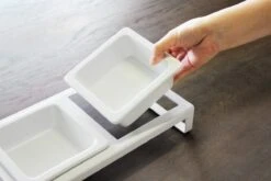 Yamazaki Tower Dierenvoerbakjes - Wit 13 Yamazaki Tower Dierenvoerbakjes - Wit -Huisdierbenodigdheden Korting 1200x800 214