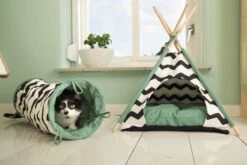 Beeztees Kioni Tipi Tent - Kattenhuis - Zwart/Wit - 50x50x70 Cm 17 Beeztees Kioni Tipi Tent - Kattenhuis - Zwart/Wit - 50x50x70 Cm -Huisdierbenodigdheden Korting 1200x800 242