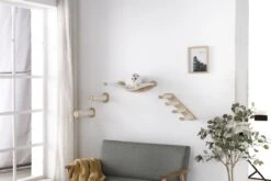 Klimmuur Kat XXL Editie - Krabpaal - Katten Klimmuur - Katten Klim Wand - Met Hangmat -Huisdierbenodigdheden Korting 1200x800 253