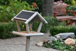 Merkloos Voedertafel - Vogelhuisje Wit Of Grijs -Huisdierbenodigdheden Korting 1200x800 265