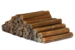 Kauwstaven Geperst Runderhuid 50 Stuks - Hondensnacks - Kauwsnacks - Hondenbot - Kauwbot