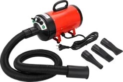 Gridbyt Professionele Hondenföhn – Waterblazer Voor Honden – Voor Een Mooie Vacht – Rood