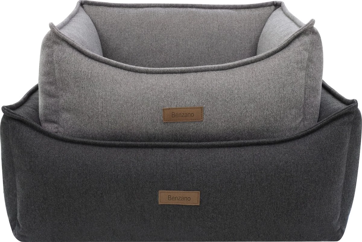 Benzano - Orthopedische Hondenmand - Wasmachine Wasbaar - Memory Foam - Donkergrijs - 100 CM 10 Benzano - Orthopedische Hondenmand - Wasmachine Wasbaar - Memory Foam - Donkergrijs - 100 CM - Image 8