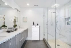 WONDERMAKE® Grote Kattenkast Houten Voor Kattenbak Kattentoilet, XL-kattenbak Dressoir Kastje Met Schuiflade, Designer Kattenhuis Met Kattenhol Kattenbakkast, Kasten Kast Voor Katten Binnen Hoog, 51 X 46 X 96 Cm, Wit -Huisdierbenodigdheden Korting 1200x809 10