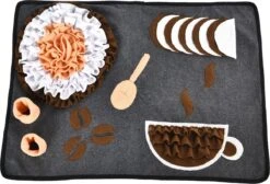 Adori Snackmat Coffee Multi-Color - Hondenspeelgoed - 70x50 Cm -Huisdierbenodigdheden Korting 1200x818 5