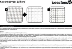 Beeztees - Kattennet - Voor Balkon - Transparant - 8x3 M 11 Beeztees - Kattennet - Voor Balkon - Transparant - 8x3 M -Huisdierbenodigdheden Korting 1200x818 9