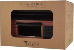 Wildlife Garden Foderlada - Vogelvoederhuisje - Rood - 32 Cm X 25 Cm X 21,5 Cm -Huisdierbenodigdheden Korting 1200x820 2