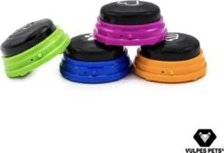 Vulpes Pets® PRO Praatknop Voor Honden - Dogbuttons - Laat Uw Huisdier Spreken - Hondenspeelgoed - Honden Training - Incl. E-Book & Trainingsstickers -Huisdierbenodigdheden Korting 1200x823